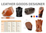 create leather goods tech pack bag purse designer belt tech pack designer